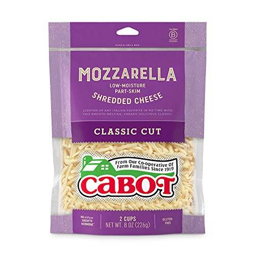 Cabot Shredded Mozzarella cheese