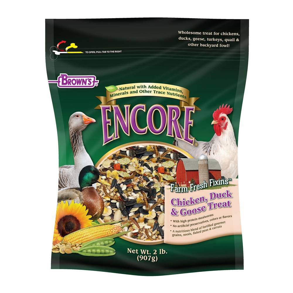 Brown's Encore Treat For Dog (2 lb/none/chicken - duck - goose)