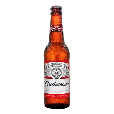 Budweiser cerveza (botella 330 ml)