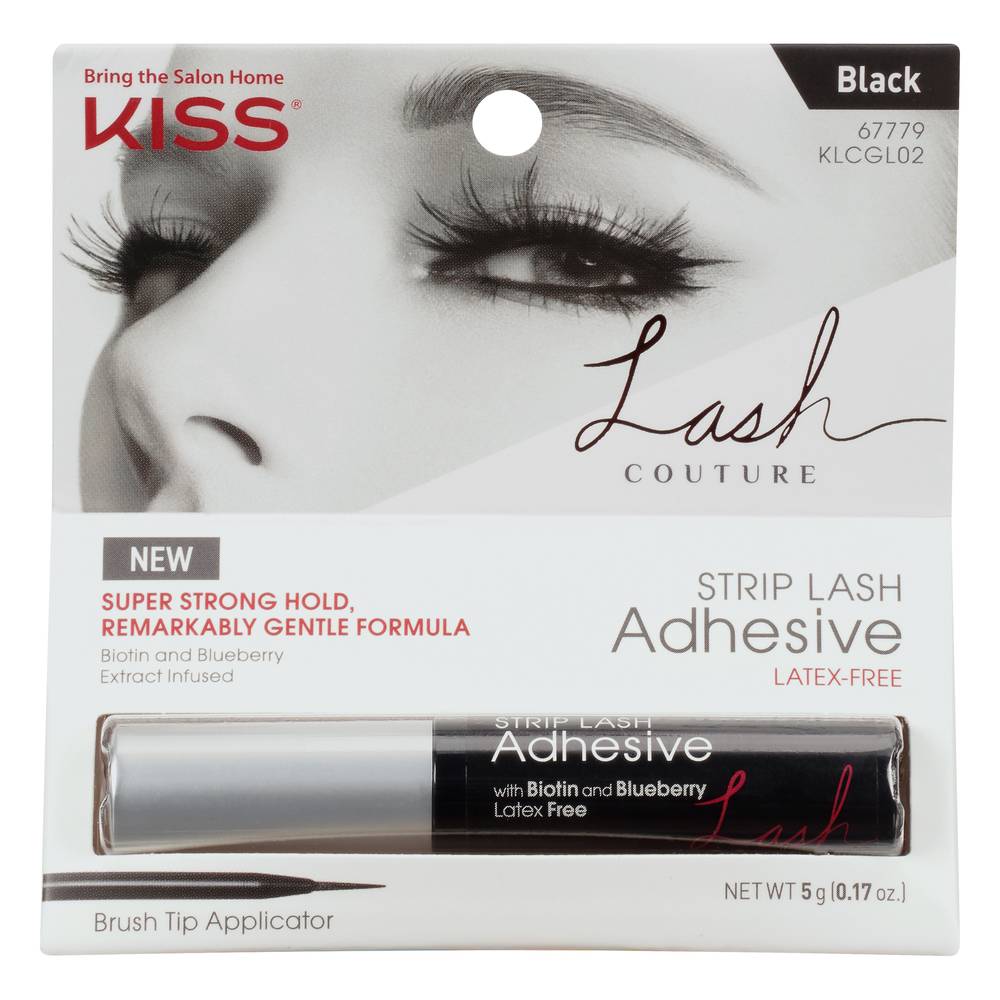 KISS Lash Couture Black Strip Lash Adhesive (5 g)