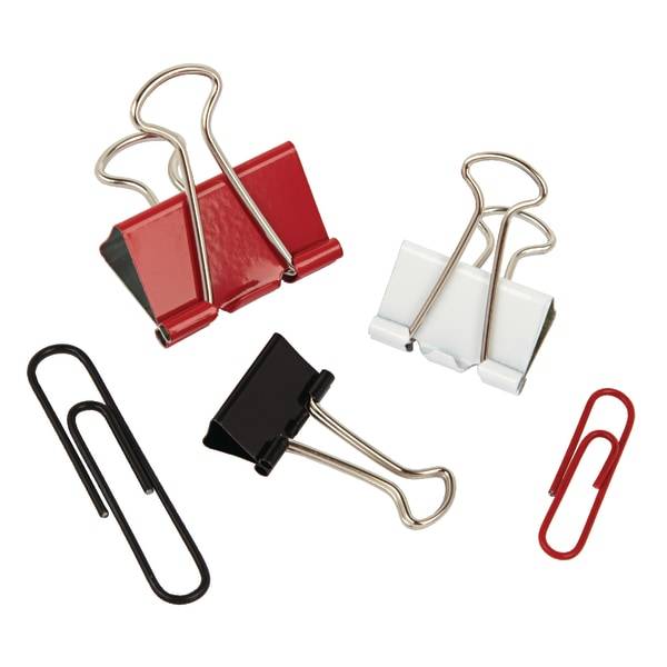 Office Depot Brand Clip Kit Assorted Colors