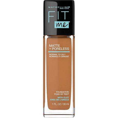 Maybelline Fit Me Matte + Poreless Foundation, Cappuccino 340 (30 ml)