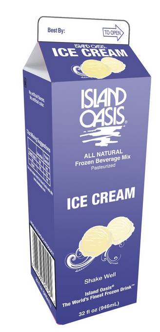 Frozen Island Oasis - Ice Cream Smoothie Mix -12/1 Qt