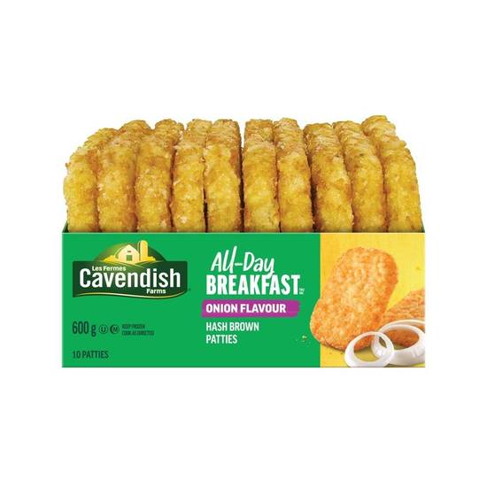 Cavendish Farms All-Day Breakfast Onion Hash Brown Patties (600 g)