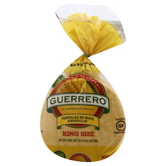 Guerrero King Size Yellow Corn Tortillas (35 oz)
