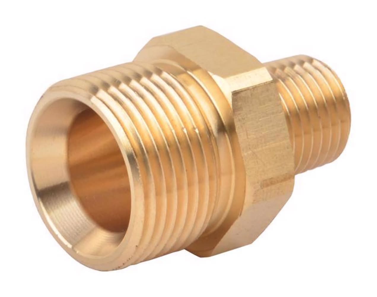 Surfacemaxx M22 Male X 1/4-In Male Npt Screw Nipple 5800 Psi