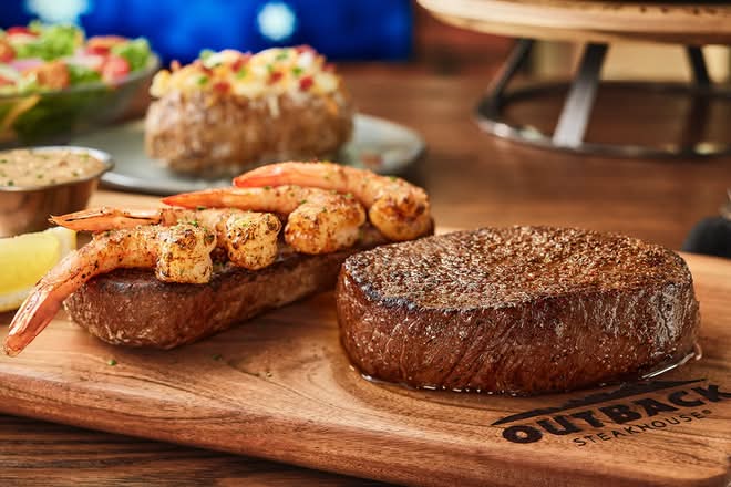 Sirloin* and Shrimp Combo