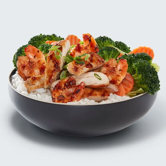 Chicken & Shrimp Veggie Bowl