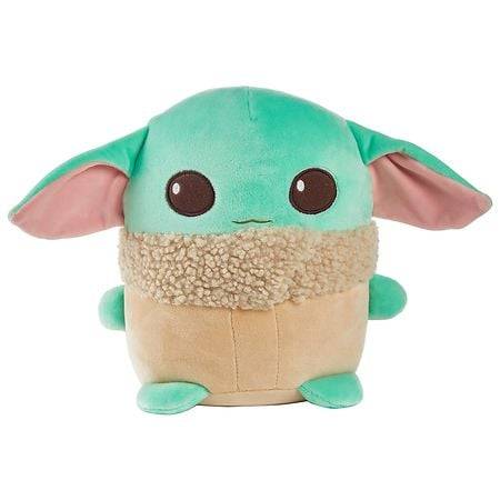 Mattel Star Wars Cuutopia Grogu Plush Toy For Ages 3y+, 10 IN, Multicolor