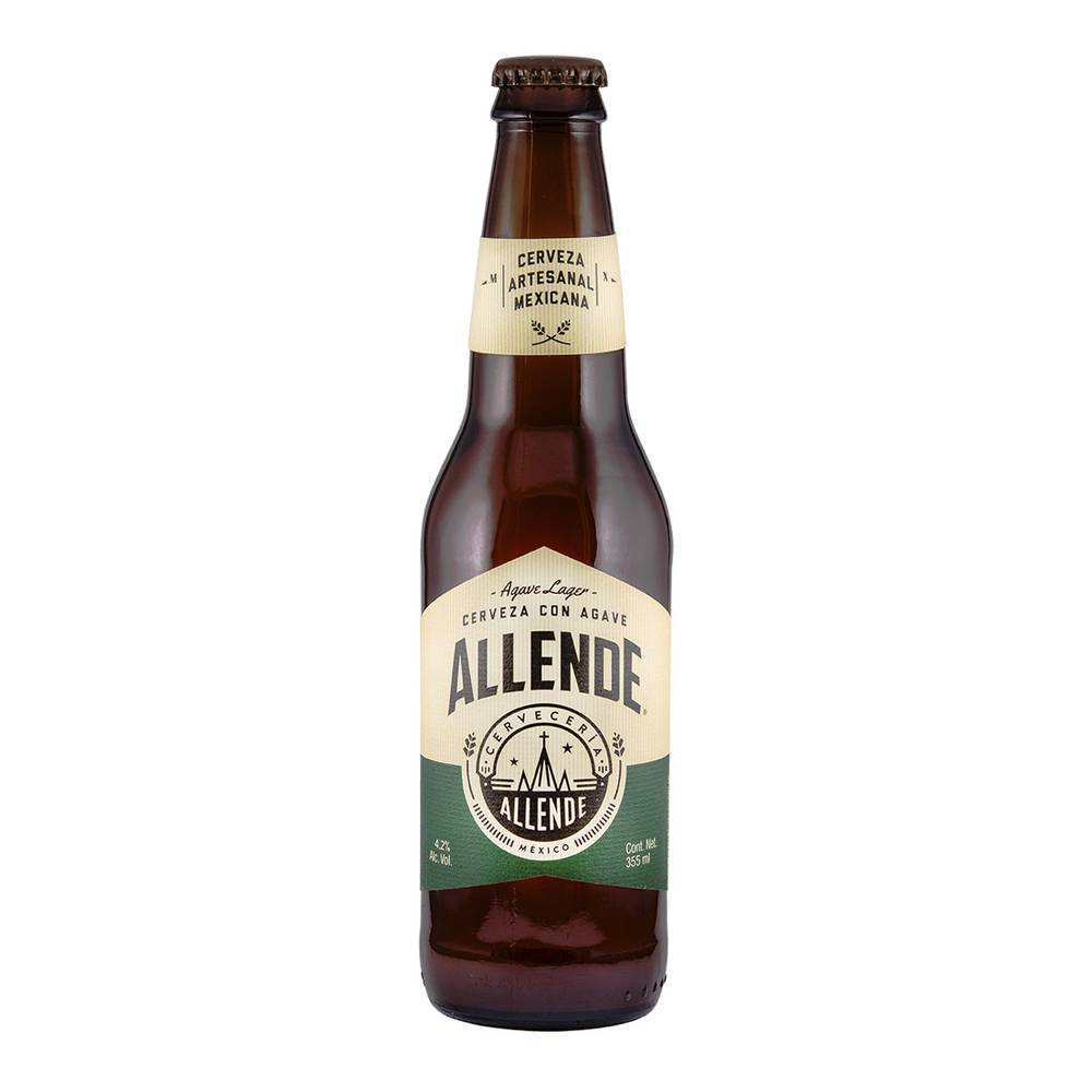 Allende cerveza agave lager (355 ml)