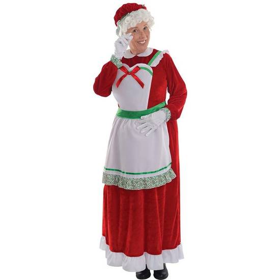 Adult Mrs. Santa Claus Costume Plus Size - Size - Plus