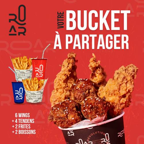 MENU BUCKET DUO - 6 WINGS + 4 TENDERS