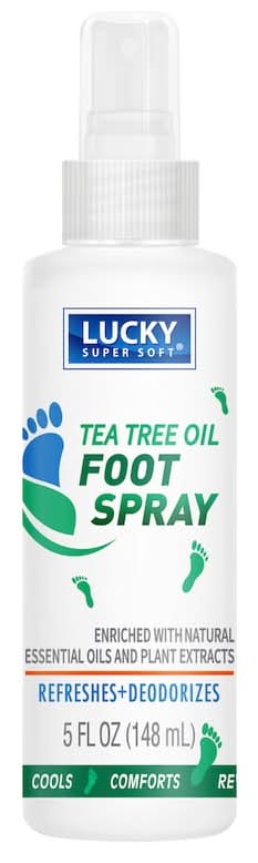 Lucky Super Soft Tea Tree Oil Foot Spray (5 fl oz)
