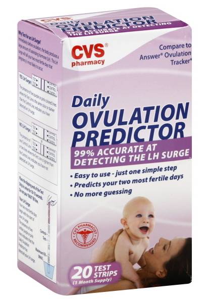CVS Pharmacy Daily Ovulation Predictor