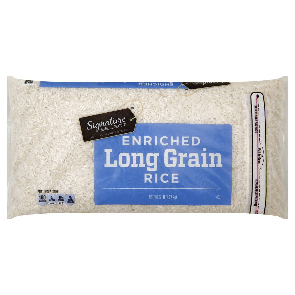 Signature Select Enriched Long Grain Rice (5 oz)