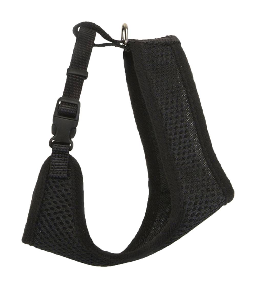 Comfort Soft® Adjustable Cat Harness, Black, 3/8 x 14-16