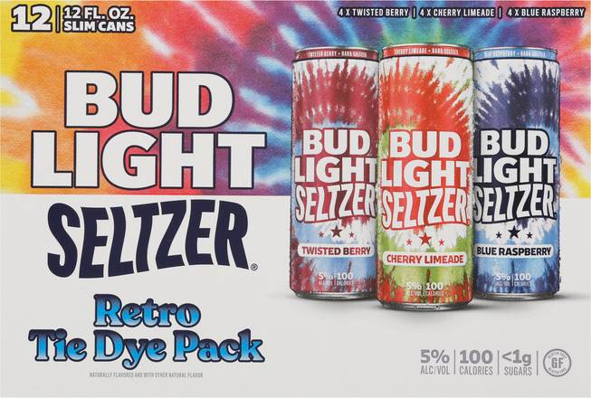 Bud Light Retro Dye Die Hard Seltzer (12 pack, 12 fl oz)