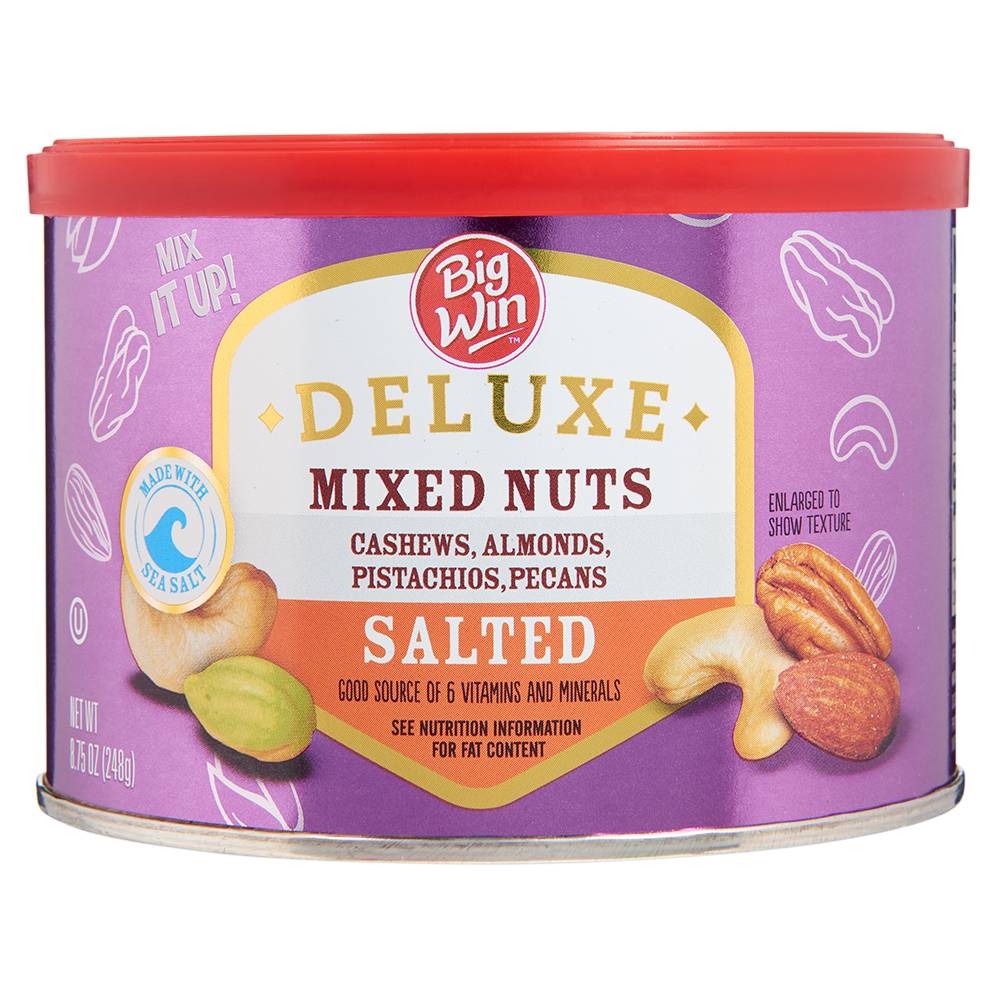 Big Win Deluxe Mixed Nuts ( sea salt)