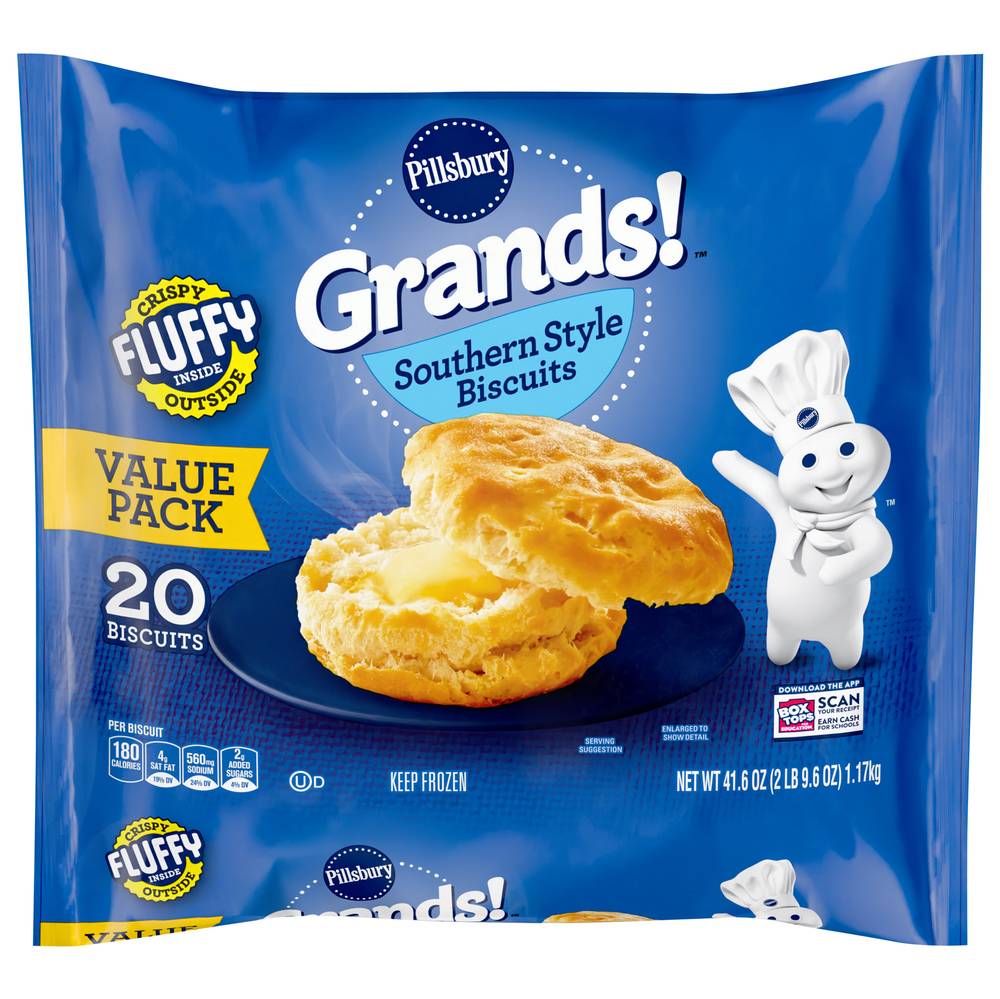 Pillsbury Grands! Southern Style Biscuits Value pack (41.6 oz, 20 ct)