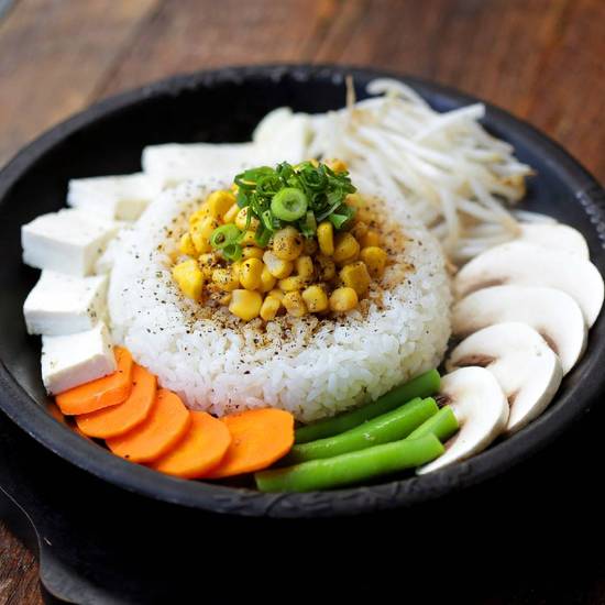 Tofu and Veggie Pepper Rice