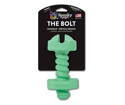 The Bolt Rubber Dog Chew Toy - Colors May Vary