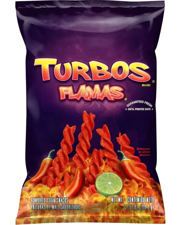 Fritos Corn Snacks Turbos Flamas