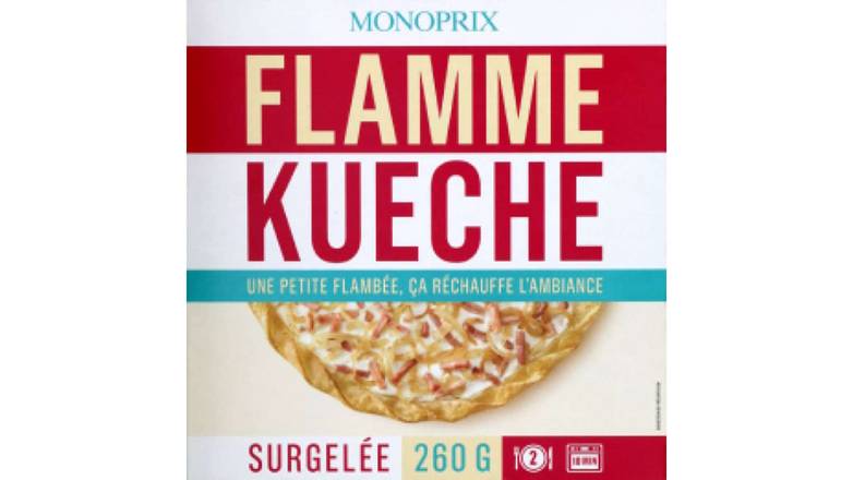 Monoprix - Flammekueche la tarte