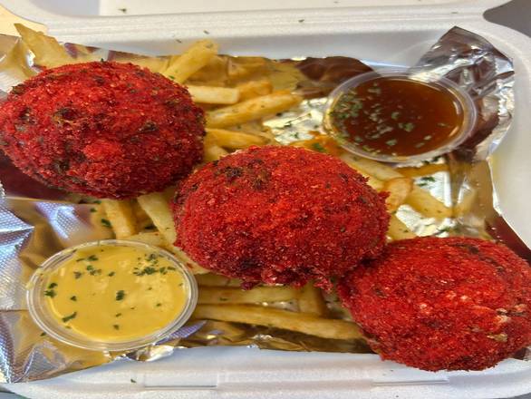 Hot Cheetos Boudin Balls