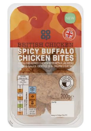 Co-op Spicy Buffalo Chicken Bites 200g