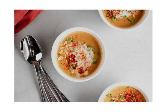 Caribbean Pumpkin Crab Bisque Bowl