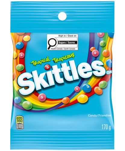 Skittles Bonbons Tropicaux 170 G / Skittles Candy Tropical 170 g