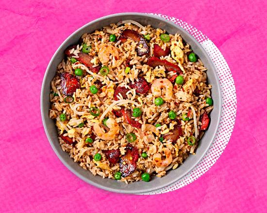 Spicy Pork & Shrimp Fried Rice