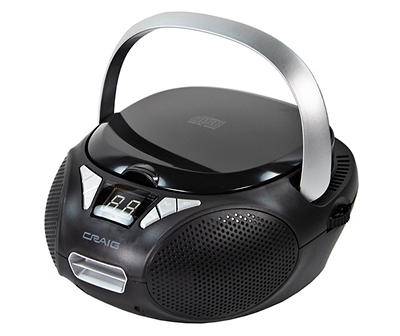 Craig Cd Boombox & Radio (black)