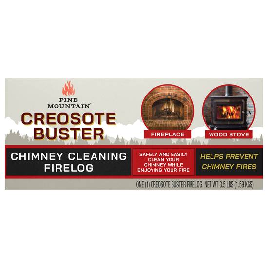Pine Mountain Creosote Buster Chimney Cleaning Firelog