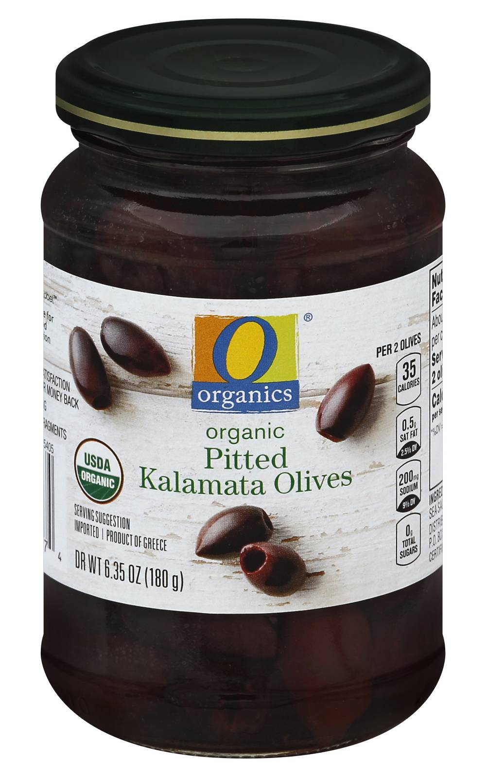 O Organics Organic Kalamata Pitted Olives (6.4 oz)