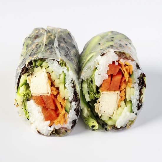 ROULEAU DE PRINTEMPS VÉGÉTARIEN / VEGETARIAN SPRING ROLL