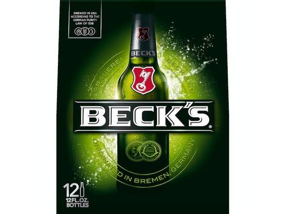 Beck's German Pilsner Beer (12 x 12 fl oz)