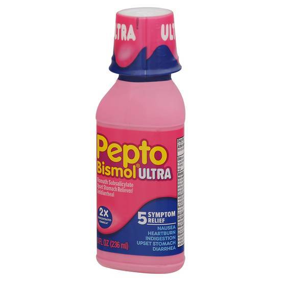 Pepto Bismol Ultra Coat Upset Stomach Reliever & Antidiarrheal