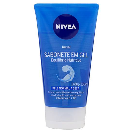 Nivea sabonete facial em gel equilíbrio nutritivo (150 ml)