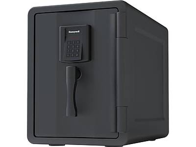 Honeywell Fire/Waterproof Safe With Keypad & Key Lock (black)