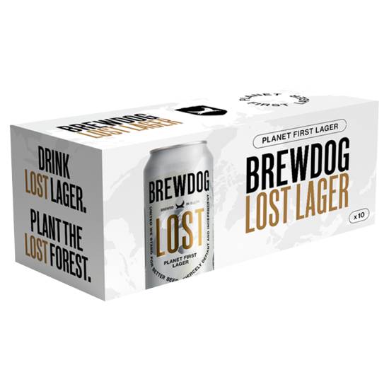 BrewDog Lost Planet First Lager (10 x 440ml)