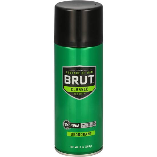 Brut Deodorant, Original Fragrance - 10 oz
