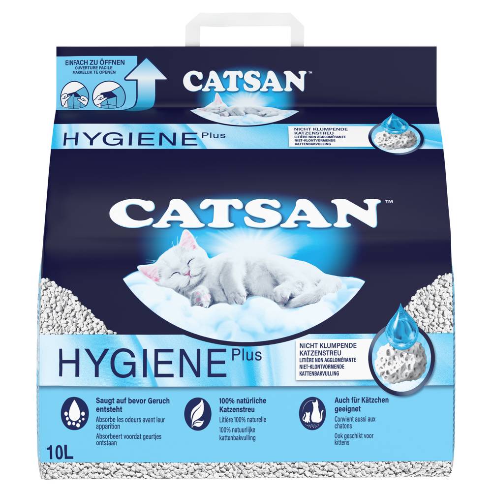 Catsan - Hygiène plus litière pour chat et chaton