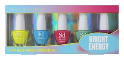 Smoke & Mirrors Nail Polish Collection 5-Pack Bright Energy