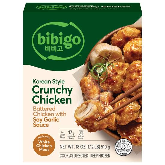 Bibigo Korean Style Crunchy Chicken With Soy Garlic Sauce