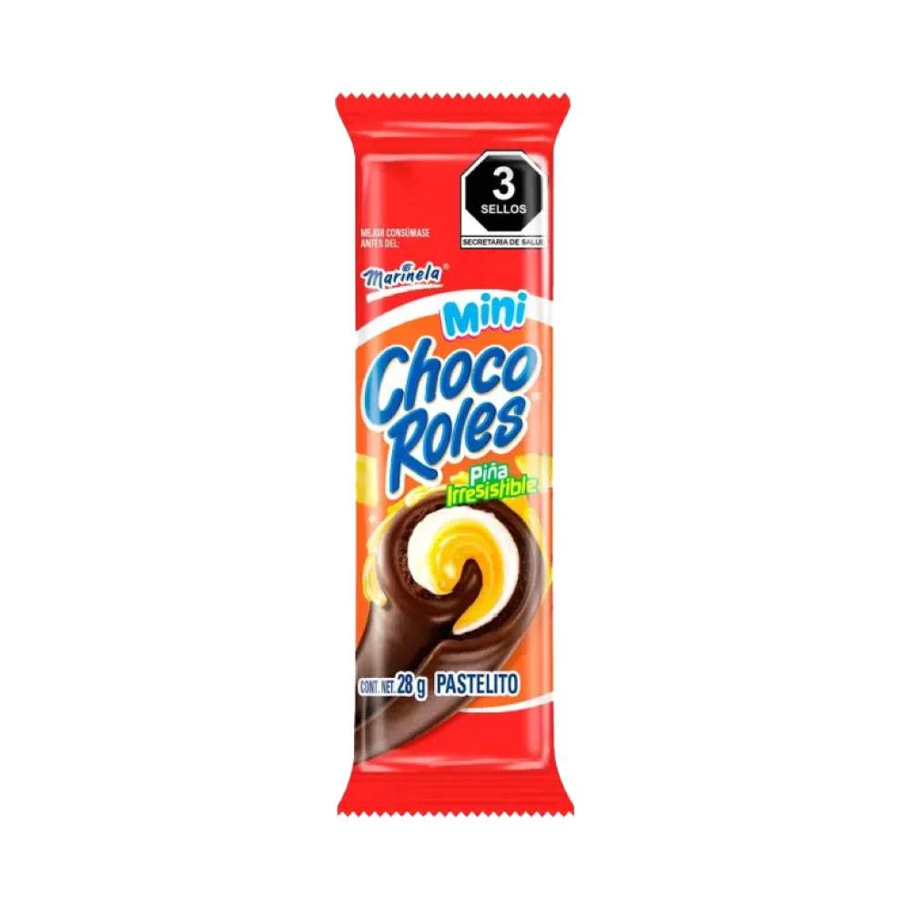 Marinela · Mini choco roles (28 g)