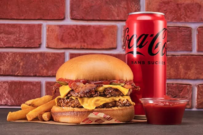 ❤ 🍔 🇫🇷 🥓 Menu Double Bacon Cheeseburger