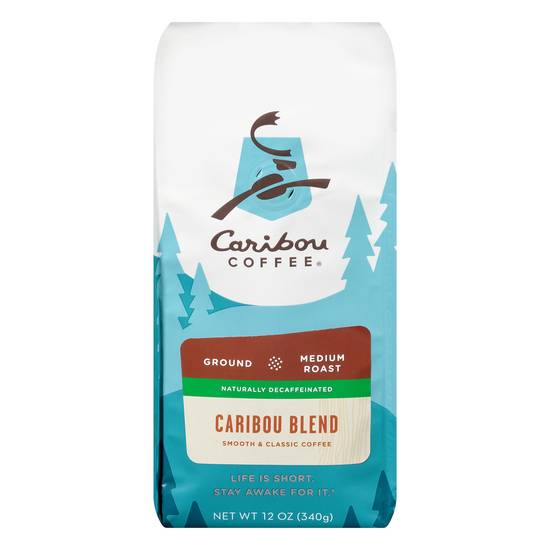 Caribou Coffee Caribou Blend Medium Roast Ground Coffee (12 oz)