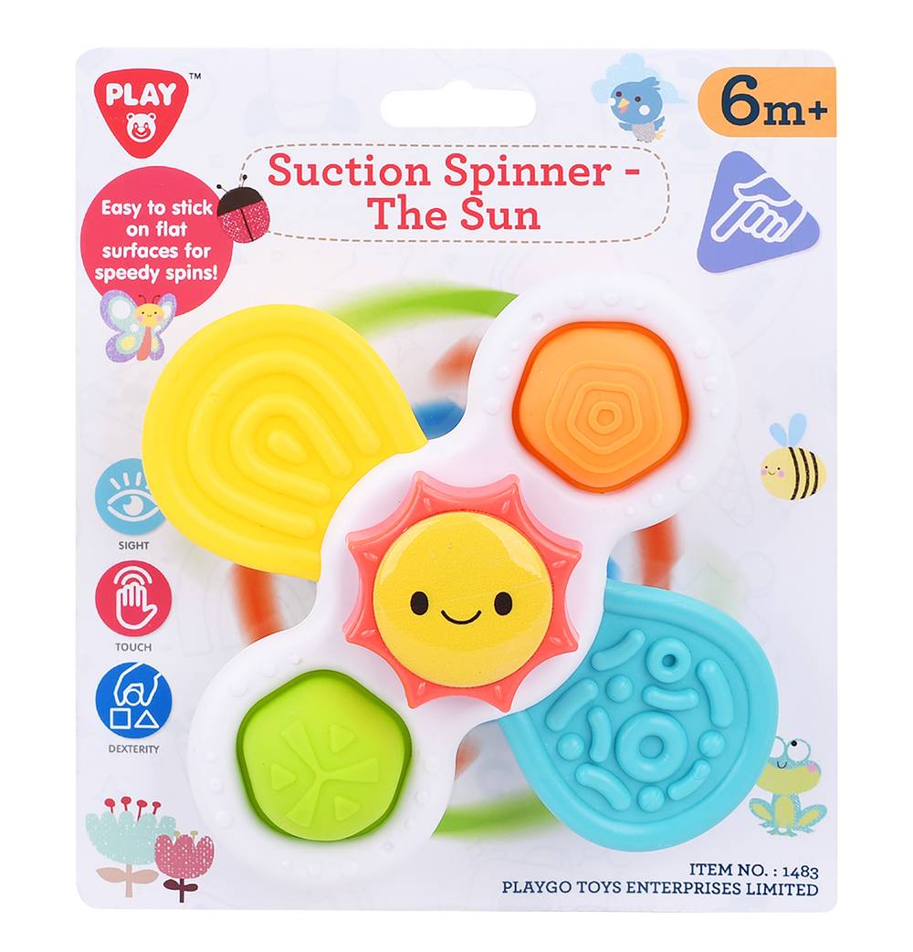 Suction Spinner Learning Toy (Sunflower)