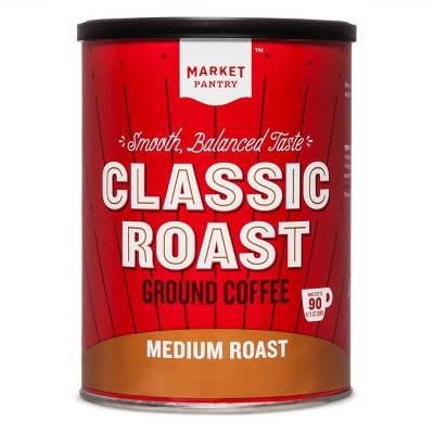 Market Pantry Classic Roast Medium Roast Ground Coffee - 11.3oz - Tm (11.3 oz)